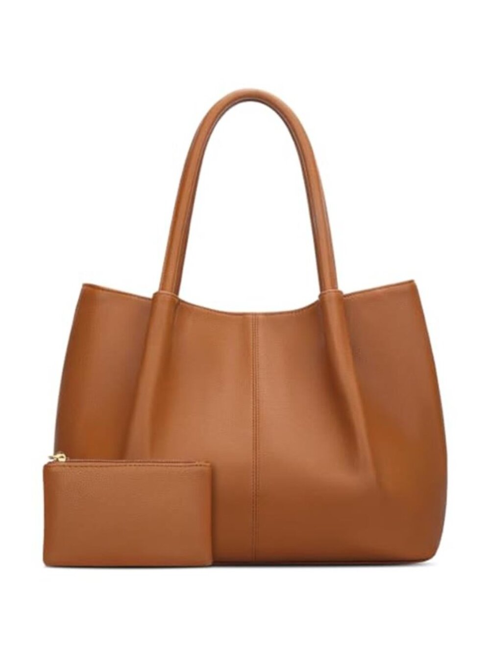 Large Vegan Leather Tote Bag for Women Shoulder Purse  Everyday Work & Travel